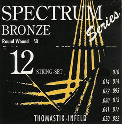 Thomastik Spectrum Bronze Set 12 String. Gauge 0.011
