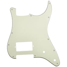 Load image into Gallery viewer, Stratocaster 3 ply single humbucker pickguards
