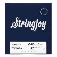 Stringjoy Signatures | Light Gauge (45-130) 5 String Long Scale Nickel Wound Bass Guitar Strings