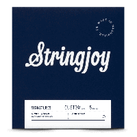Stringjoy Signatures | Custom 5 String Long Scale Nickel Wound Bass Guitar Strings