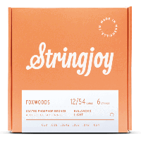 Stringjoy Foxwoods | Light Gauge (12-54) Coated Phosphor Bronze Acoustic Guitar Strings