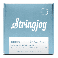 Stringjoy Orbiters | Husky Super Light Gauge (9-46) Coated Nickel Wound Electric Guitar Strings