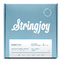 Stringjoy Orbiters | Balanced Light Gauge (10-48) Coated Nickel Wound Electric Guitar Strings