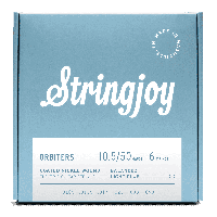 Stringjoy Orbiters | Balanced Light Plus Gauge (10.5-50) Coated Nickel Wound Electric Guitar Strings