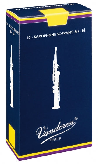 Vandoren Soprano Sax Reeds 2 Traditional (10 Box)