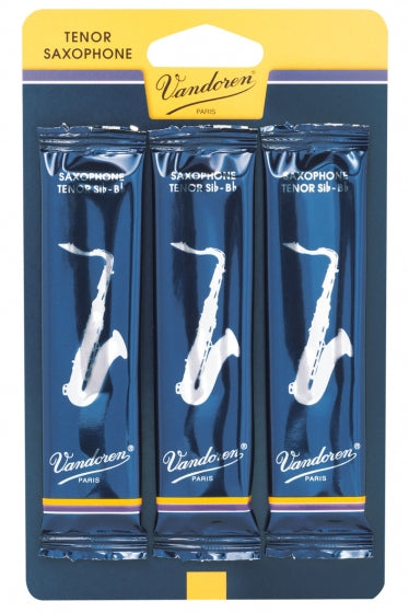 Vandoren Tenor Sax Reeds 3 Traditional (3 Pack)