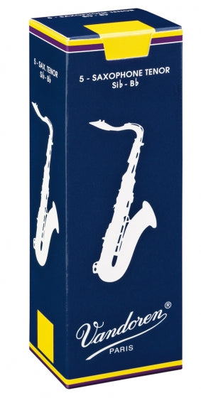 Vandoren Tenor Sax Reeds 4 Traditional (5 Box)