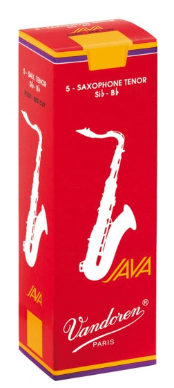 Vandoren Tenor Sax Reeds 5 Java Red (5 Box)