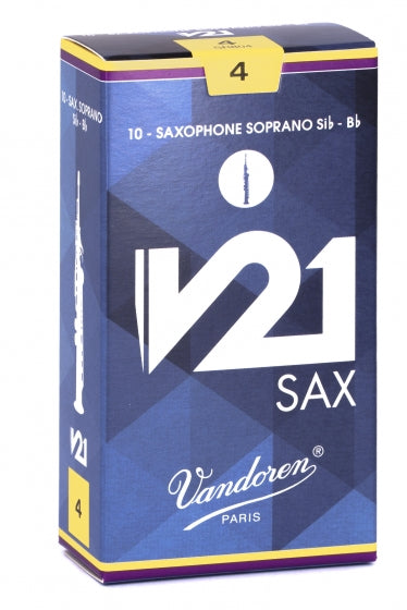 Vandoren Soprano Sax Reeds 4 V21 (10 Box)