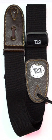 Tgi Guitar Strap Woven Black