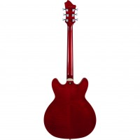 Load image into Gallery viewer, Hagstrom Tremar Viking Deluxe - Wild Cherry Transparent
