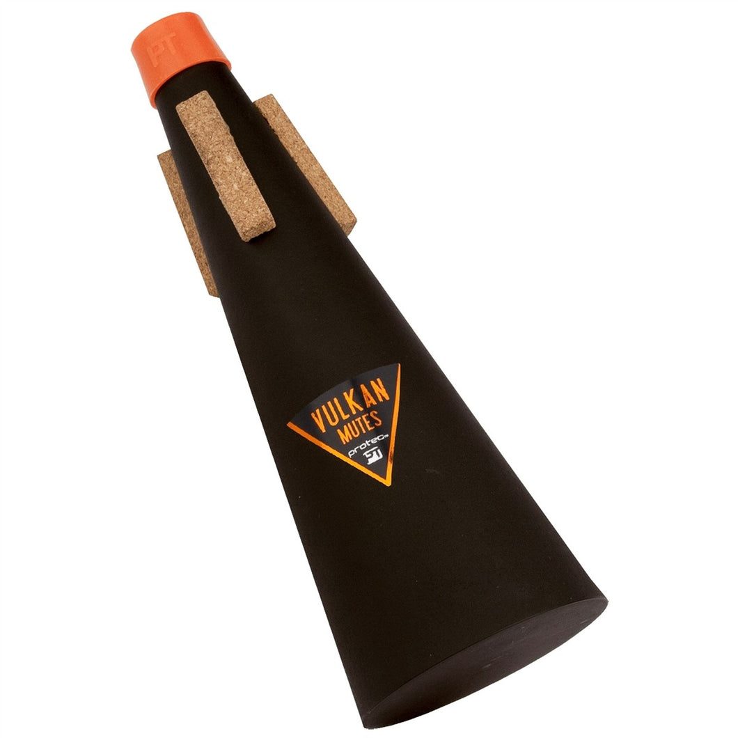 Protec VULKAN Straight Trumpet Fibre Mute – Vulcanized (V100)