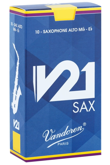 Vandoren Alto Sax Reeds 5 V21 (10 Box)