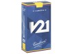 Vandoren V21 Bb Clarinet, Box of 10 - Strength 4
