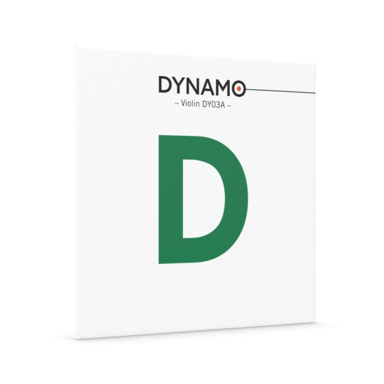 Thomastik-Infeld DynamoÃ¢Â® Violin String D - No. Dy03A 4/4 - Synthetic Core, Silver Wound