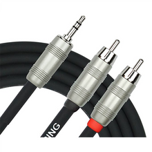 Load image into Gallery viewer, Kirlin Pro Deluxe 3.5mm Rca Phono Stereo

