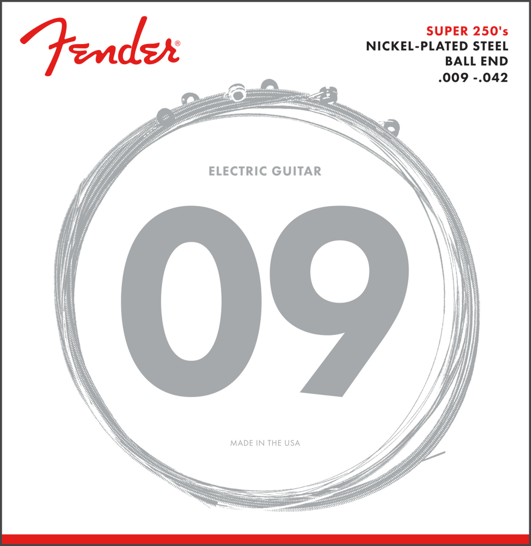 Fender Super 250 9-42 Strings