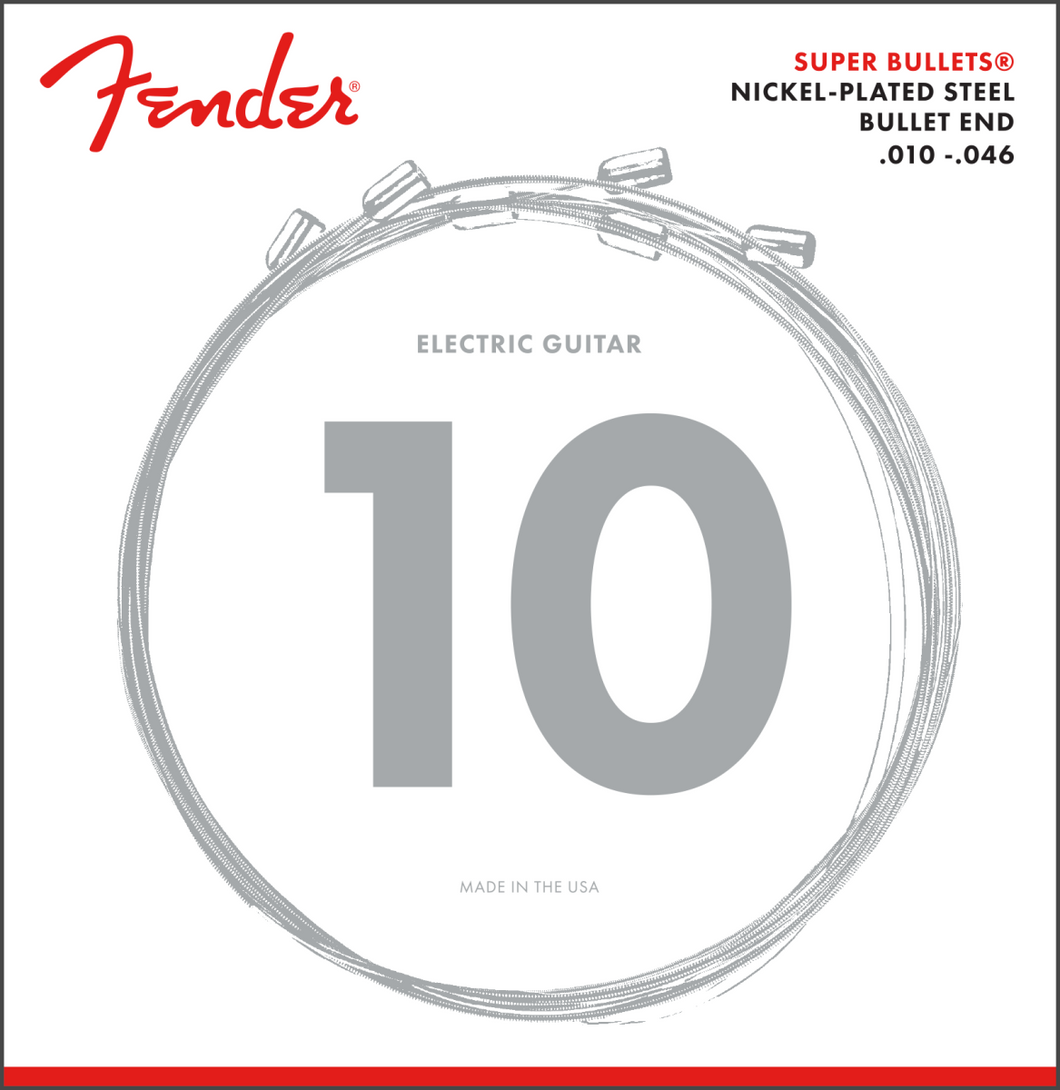 Fender Super Bullet® Strings, 10/46