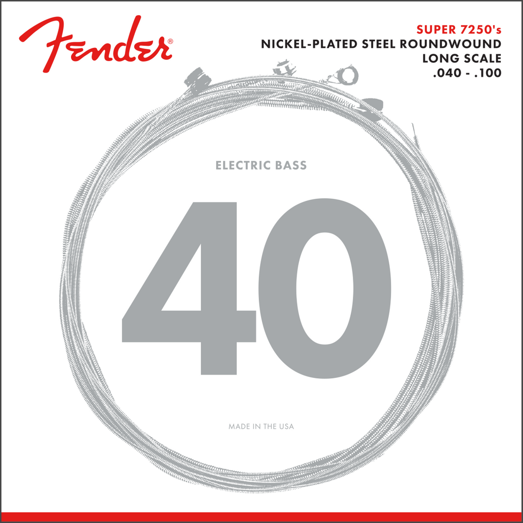 Fender Super 7250 40-100 Bass Strings