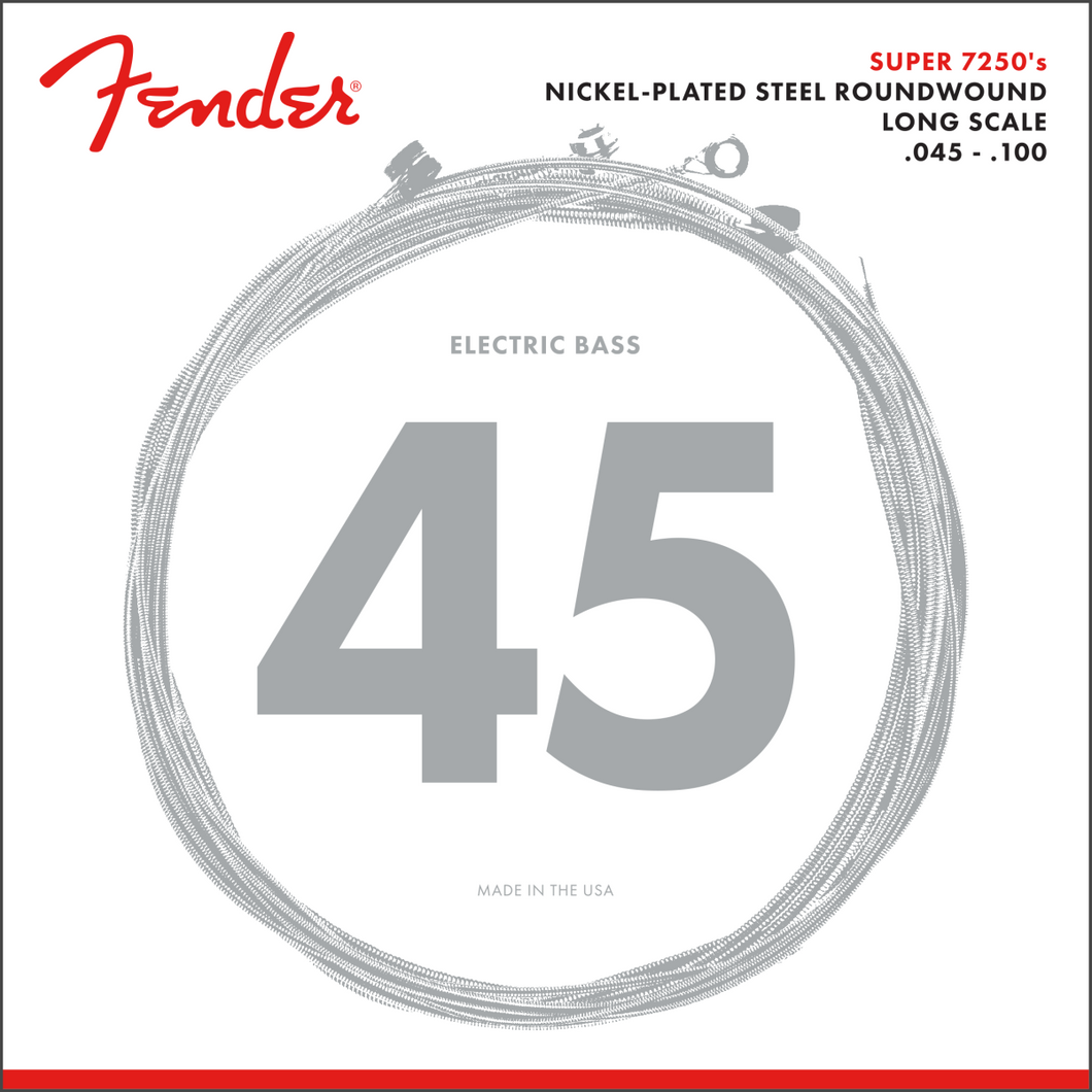 Fender Super 7250 45-100 Bass Strings