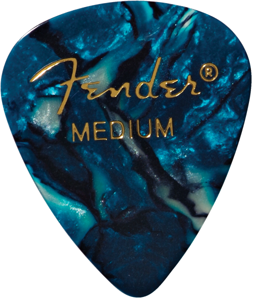 Fender Ocean Turquoise (12 Pack) Med