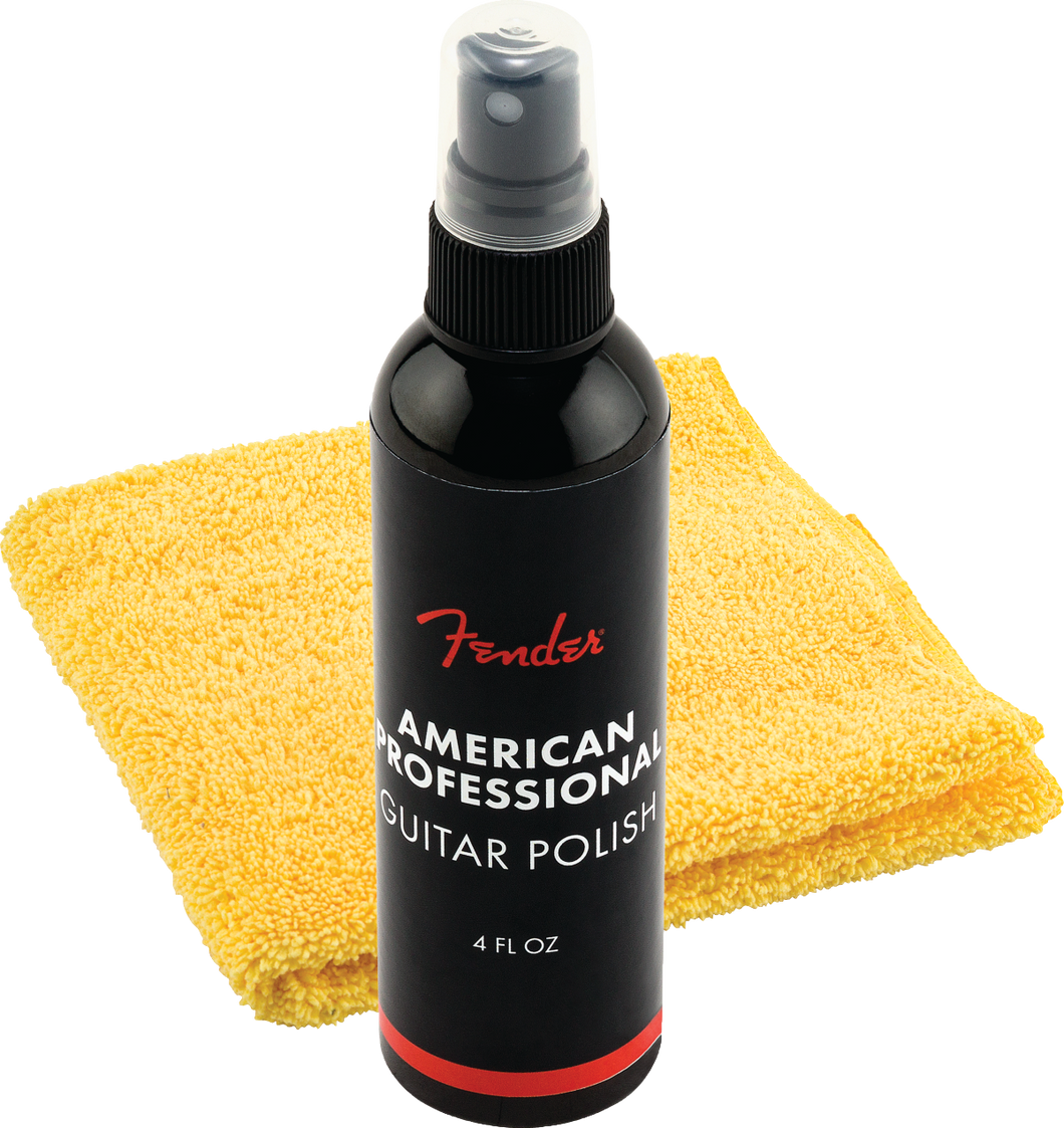 Fender 4 Oz Polish & Cloth Care Kit