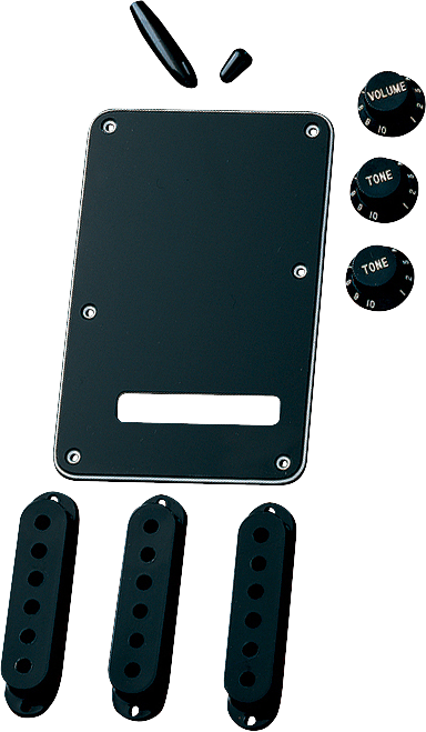 Fender Black Accessory Kit Strat