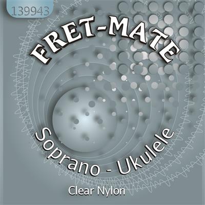 Fretmate Clear Nylon Soprano Ukulele Set