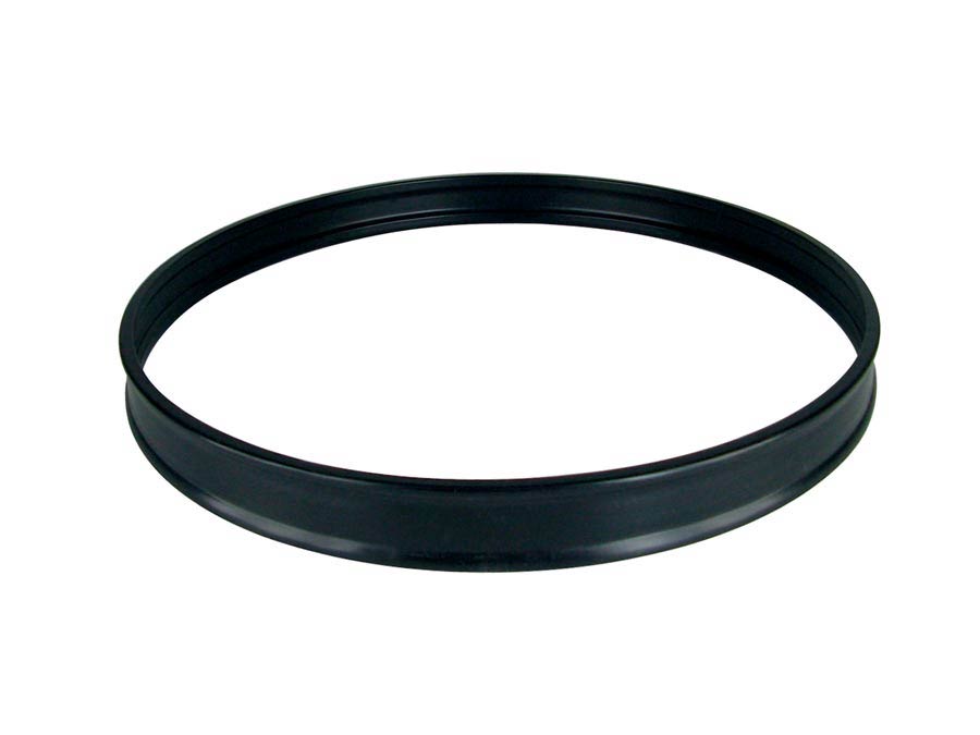 Bass drum hoop, black, 18