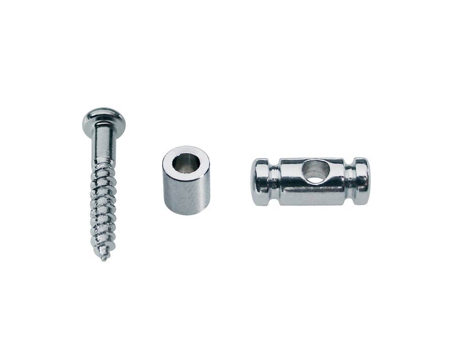 String retainer, cylinder model, height 9.0mm, with spacer and screw, nickel