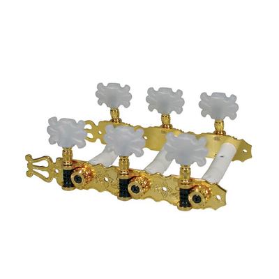 nylon shaft, 3x left+3x right, 70mm, gold, butterfly buttons