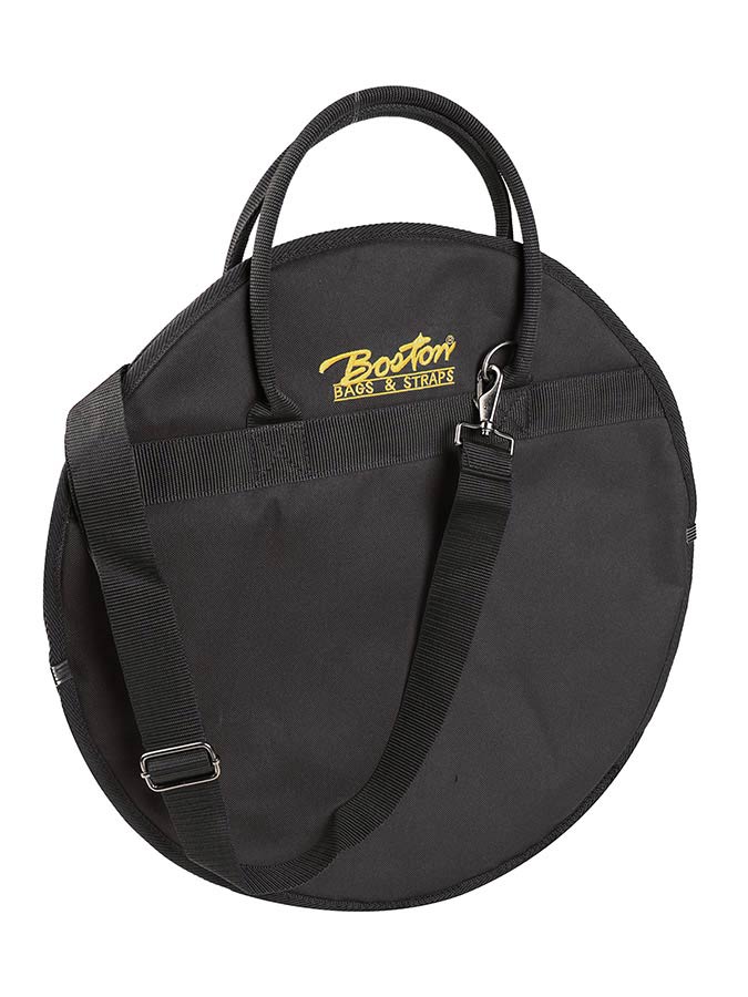 Cymbals bag, black cordura, 10 mm padded, with strap, 20