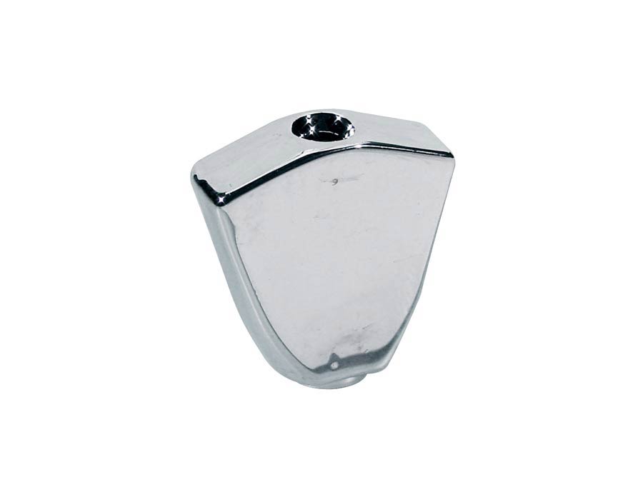 Machine head pegs, metal, bolt-on model, 19x20mm, 6-pack, chrome