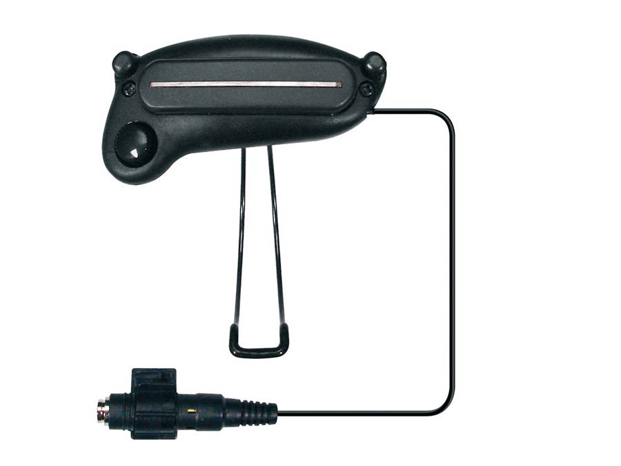 Soundhole pickup, height adjustable, with volume control and jack socket, bar pole strip