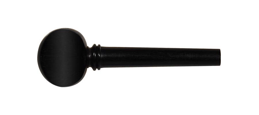 violin pegs 4/4, french, ebony, thin, 4-pack