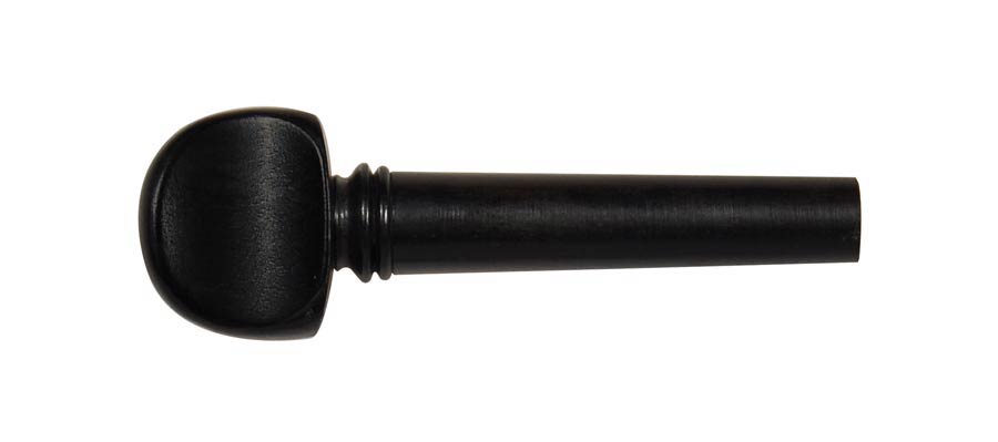 Violin pegs 4/4, french, ebony, thick, 4-pack