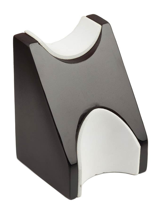 Guitar neck support, wood, short model