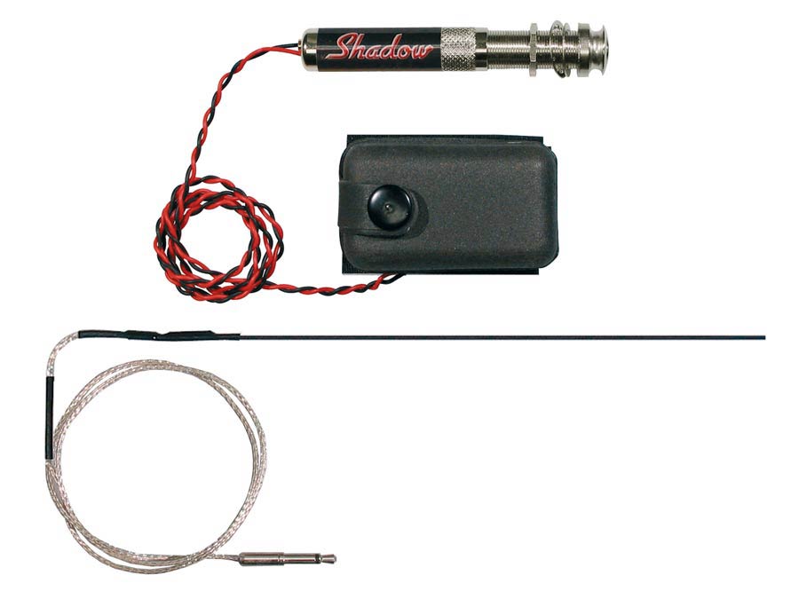 Endpin preamp, with NFX pickup, acoustic guitar, 9v battery