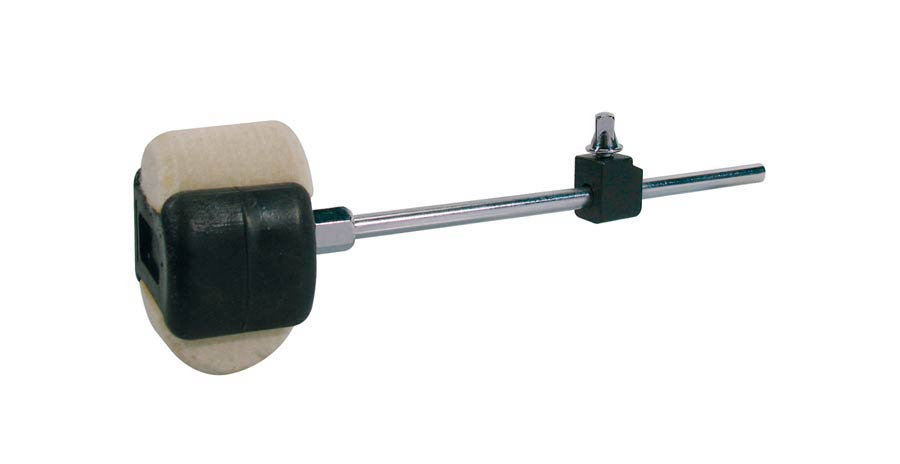 Bass drum beater, felt and plastic, as used on Hayman BDP-060/080/200 bass drum pedals