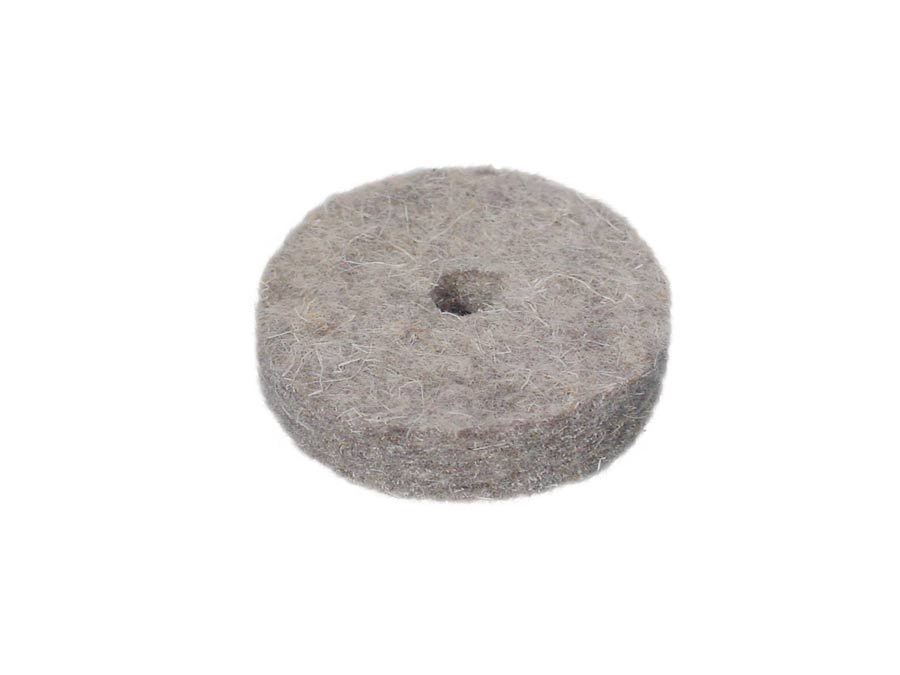 Felt cymbal washer 12-pack, 12x felt washer, diameter: 50 mm., width: 8 mm.