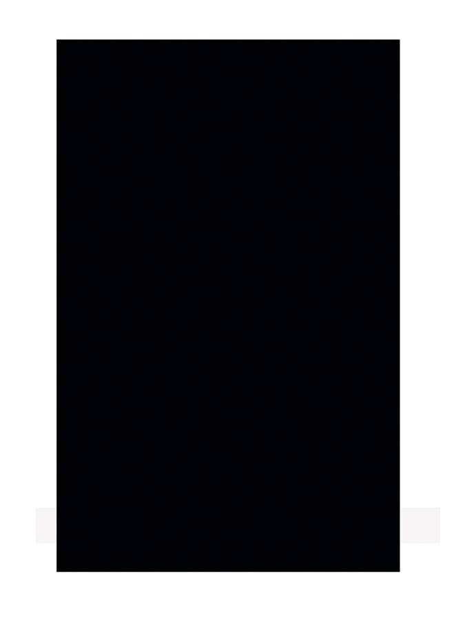 Pickguard material, 3 ply, 45x29cm, black