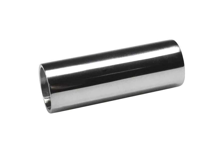 Metal slide, chrome, 21x25x70 mm.
