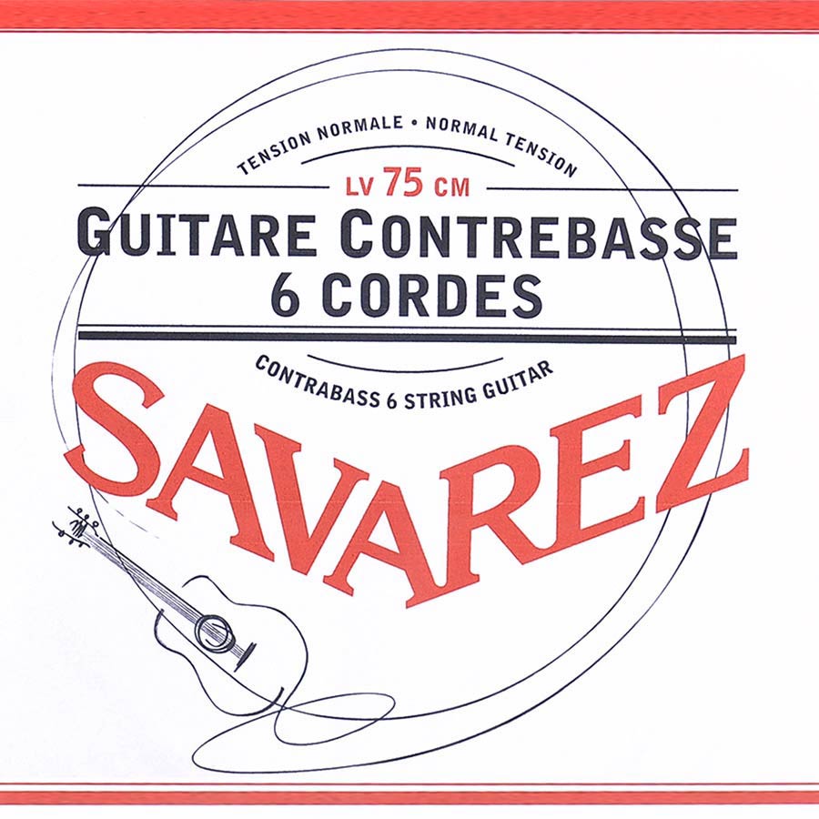 Savarez string set classic contrabass guitar