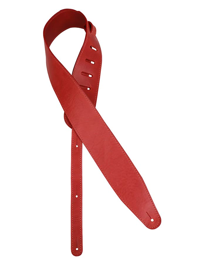 Gaucho cobbler series guitar strap red