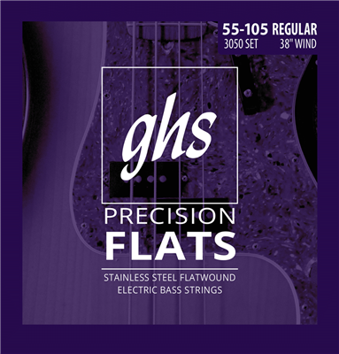 Ghs Bass Flatwound Long + Regular 55-105