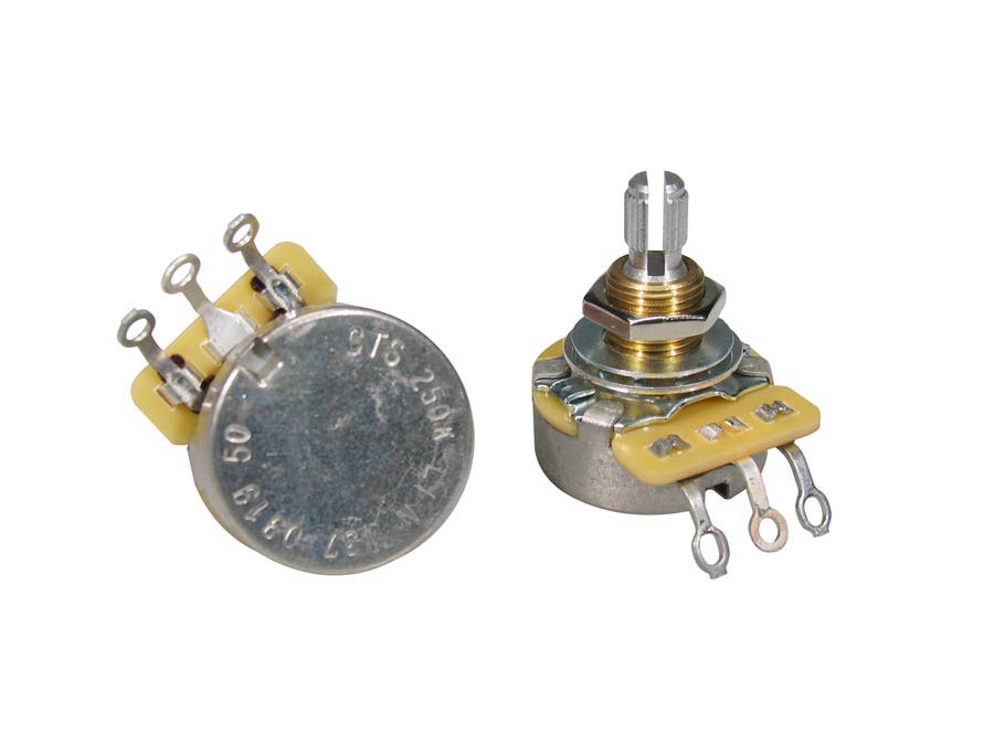 Potentiometer 20 pcs bulk pack, 250K linear potentiometers