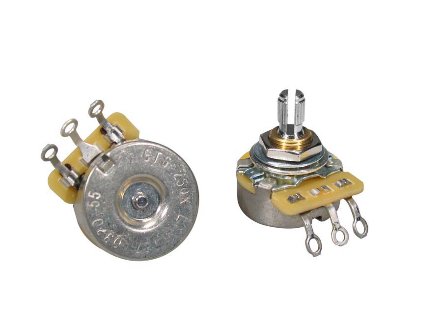 Potentiometer 20 pcs bulk pack, 250K short linear potentiometers