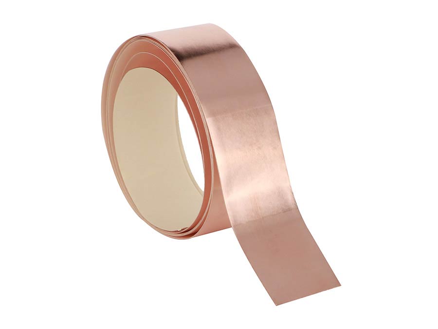 Copper shielding tape, 1 inch wide, 5 feet long