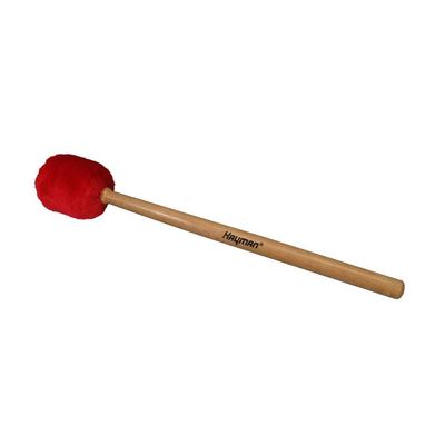 Hayman bass drum mallet, 400 mm. maple handle
