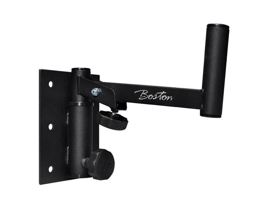 Wall mount speaker stand, steel, pivotable, max 40kg, made in EU, 29cm reach